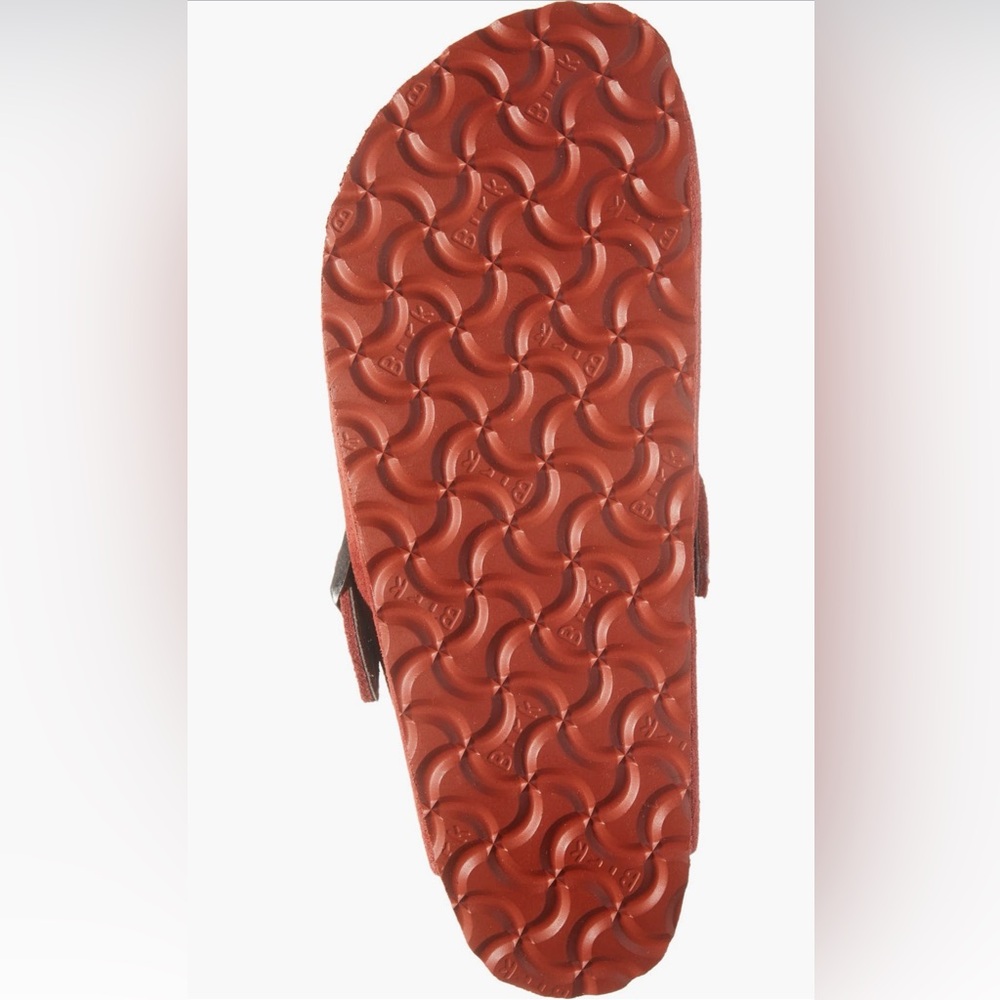Birkenstock Boston Shearling Lined Clog (Women) - Sienna Red - 38 EU / 7-7.5US - Picture 4 of 9